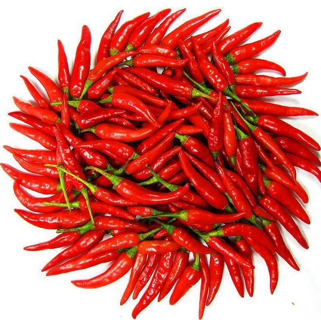 Il peperoncino è usato per combattere i parassiti nel corpo
